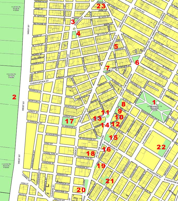 nycatelier map